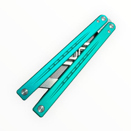 Monarch  Balisong | Teal Trainer
