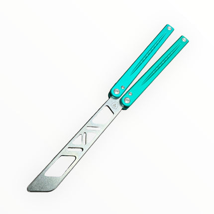 Monarch  Balisong | Teal Trainer