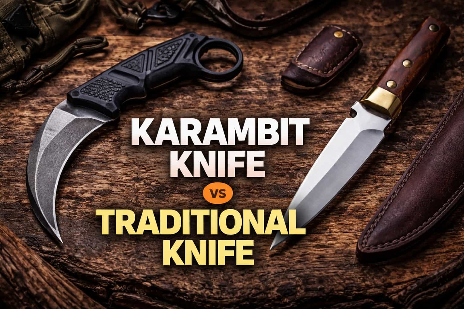 Karambit Knife vs Traditional Knife: What’s the Difference?