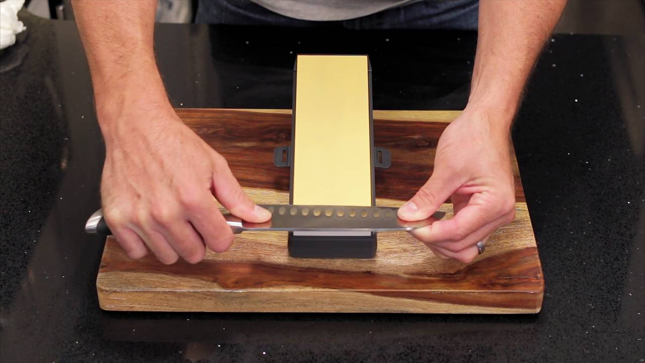 How to sharpen a chef knife