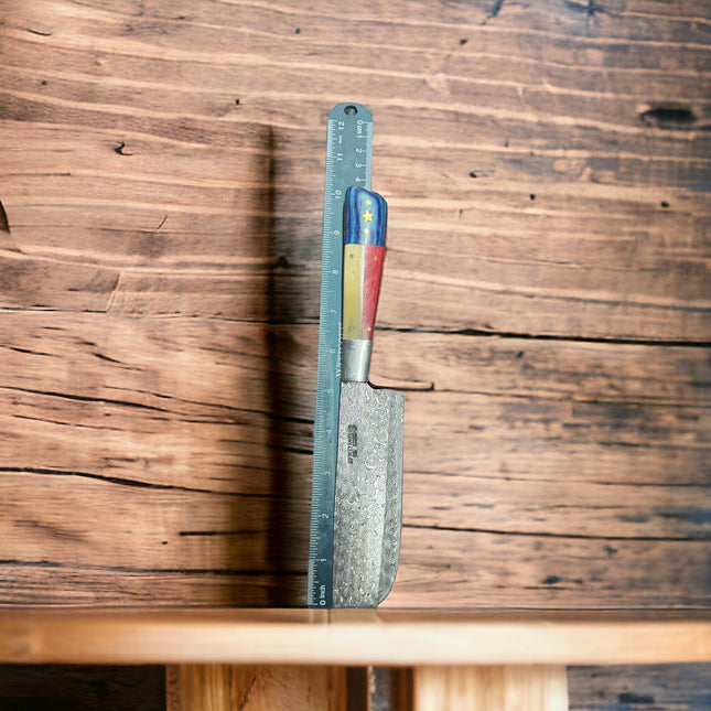 Texas Damascus Chef Knife