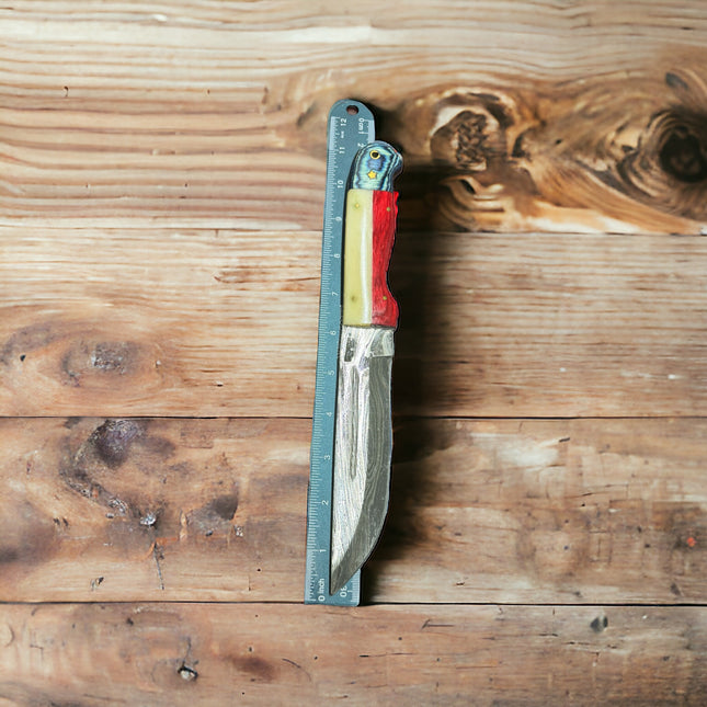 Texas Damascus Dagger Chef Knife