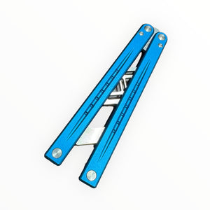 Monarch  Balisong | Blue Trainer