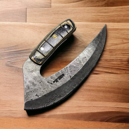 XL Damascus ULU | Black & Grey