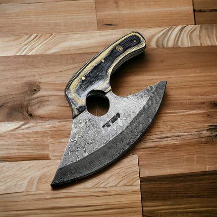 Damascus ULU | Black & Grey