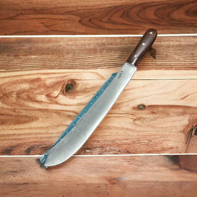 Brisket Knife D2 | Dark Red Micarta