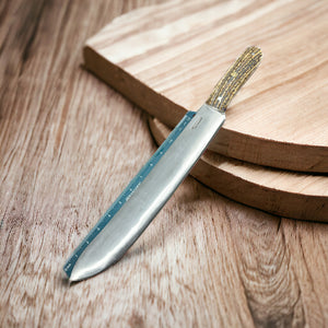 Brisket Knife D2 | Red Stag Antler