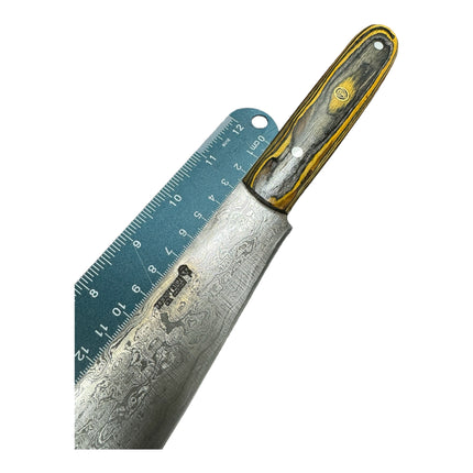 Damascus Brisket | Black & Yellow