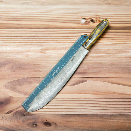 Damascus Brisket | Black & Yellow