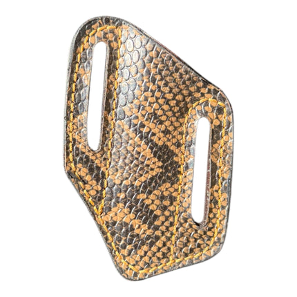 Python Leather Holster