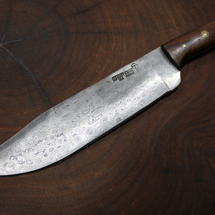Damascus Bowie knife