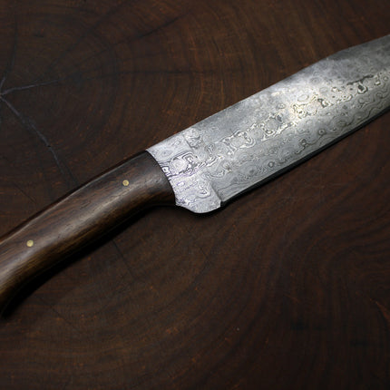 Damascus Bowie knife