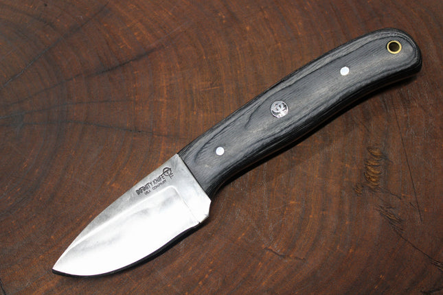 Snub Nose D2 Gray Fixed Blade