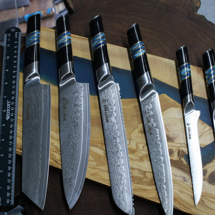 Ebony & Resin 6 piece set