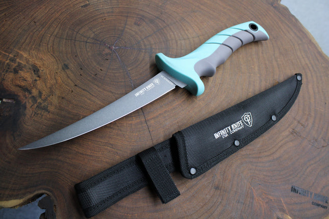 Ergonomic Rubber Fishing Fillet Knife