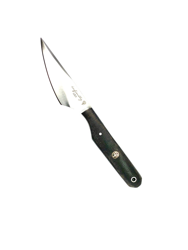 D2 Skinners | Ko Deba Black & Dark Mahogany Micarta