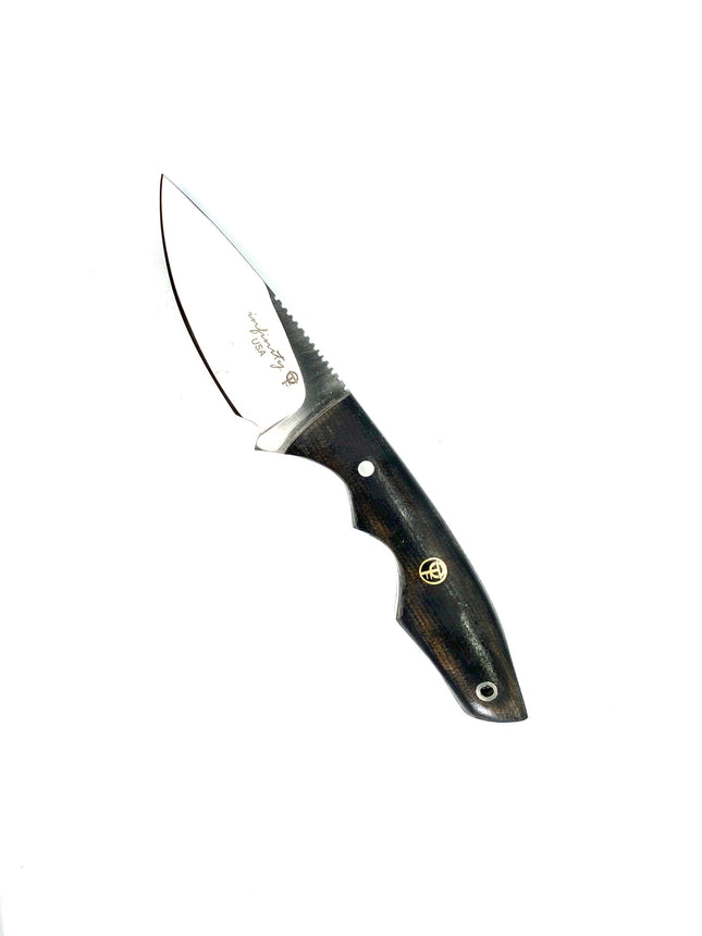 D2 Skinners | Black & Mohogany Micarta 1